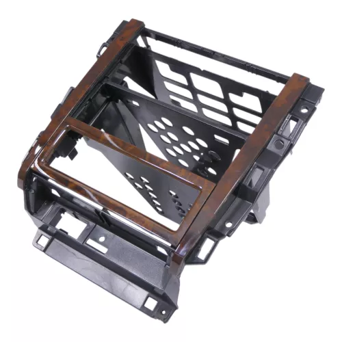 VW Golf 4 Bora Mittelkonsole Verkleidung um Radio 1j1858069G Dekor - BILDER Holz (181150)