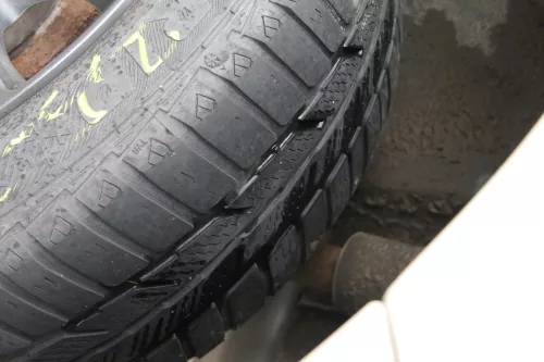 4x Polo 9N Ibiza Alufelgen Reifen 165/70 R14 - 2-4mm KBA 42692 Winterreifen Alu (181316)