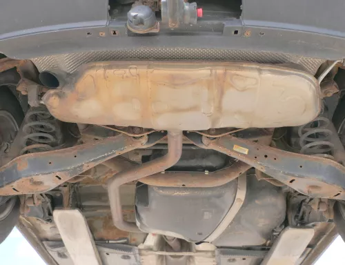 VW Golf Plus Auspuff Endschalldämpfer hinten 1,6  Motor BAG BLP BLF Mittelschal (181348)