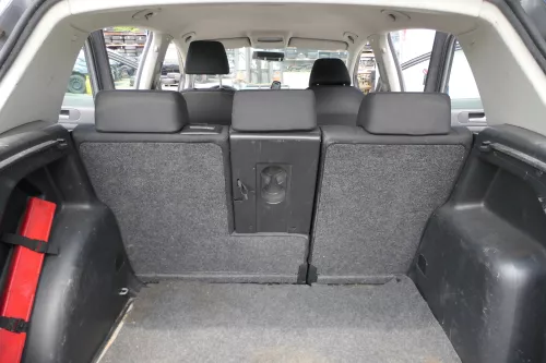 VW Golf 5M Plus Sitze Rückbank Rücksitzbank Lehne hinten schwarz(ohneKopfstützen (181355)