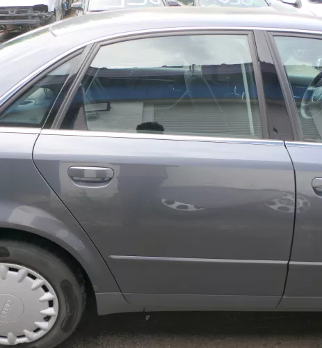 Audi A4 B6 8E nur Türblatt Tür hinten rechts grau LX7Z Kombi+Limo (181397)