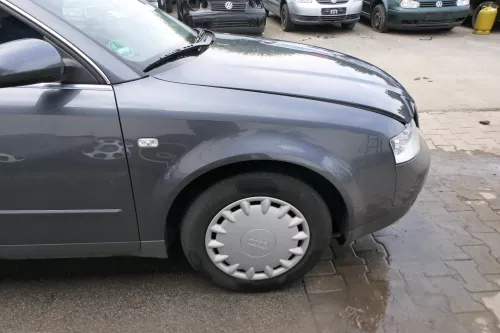 Audi A4 8E B6 Kotflügel vorne rechts grau LX7Z