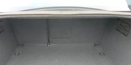 Audi A4 B6 B7 8E Limousine Sitz Rückbank hinten schwarz umklappbar mit 3x Kopfst (181408)