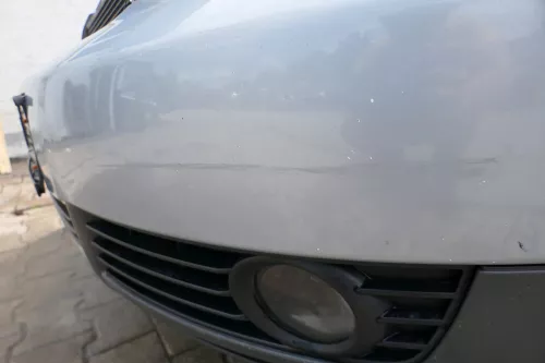 Audi A4 8E B6 Kombi Avant Stoßstange vorne mit Spoiler blau LY7R (181464)