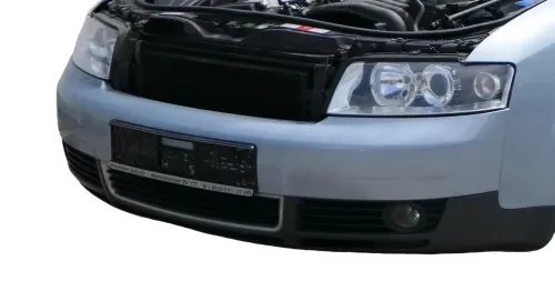 Audi A4 8E B6 Kombi Avant Stoßstange vorne mit Spoiler blau LY7R
