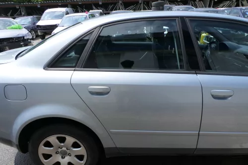 Audi A4 B6 8E nur Türblatt Tür hinten rechts blau LY7R Kombi+Limo