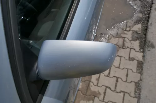 Audi A4 B6 8E B7 Spiegel Außenspiegel links elektrisch verstellbar blau LY7R