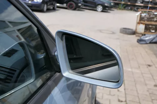 Audi A4 B6 B7 8E Spiegel Außenspiegel rechts elektrisch verstellbar blau LY7R (181475)