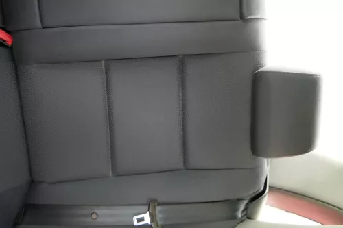 Audi A4 B6 B7 8E Limousine Sitz Rückbank hinten schwarz umklappbar blau maritim (181482)