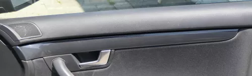 A4 8E B6 Dekor Leisten Türverkleidung Verkleidung Tür vorne +hinten schwarz (181504)
