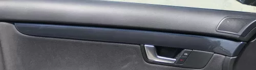 A4 8E B6 Dekor Leisten Türverkleidung Verkleidung Tür vorne +hinten schwarz (181504)