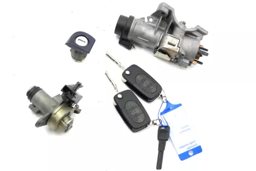 Audi A4 B6 8E Schloßsystem Türschloß +2x Schlüssel Schloß Tü Zündschloß Heckschl (181505)