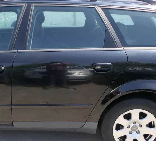 A4 B6 8E Türblatt Tür hinten links schwarz LY9B