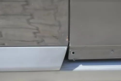 Audi A4 B6 8E nur Türblatt Tür hinten rechts schwarz LY9B Kombi+Limo (181515)
