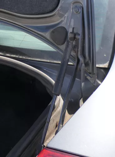 1x 8E B6 B7 Limousine Dämpfer Heckklappe hinten links Scharnier blau LY5J (181540)