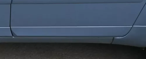 A4 B7 8E NUR Zierleiste Leiste Abdeckung Tür hinten links unten blau LY5J