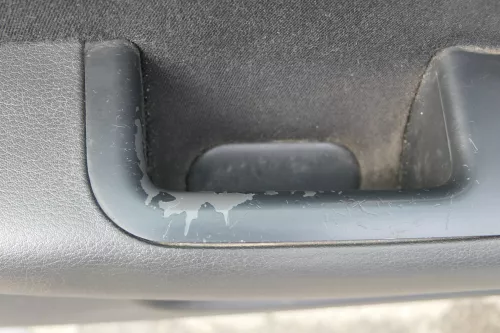1x A4 8E B7 Türverkleidung Verkleidung Tür vorne links soul schwarz (181554)