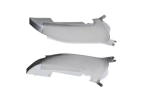 2x Passat B8 3G C-Säulen Verkleidung rechts+ links oben Abdeckung weiß St.Tropez