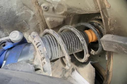 1x Passat 3c B8 3G Federbein Stoßdämpfer Feder vorne 3Q0413031BN