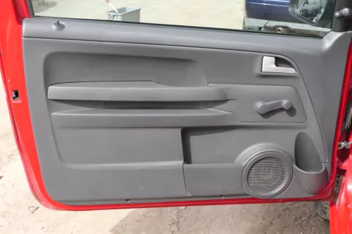 1x VW Fox 5Z Türverkleidung Verkleidung Tür vorne links schwarz 5Z3867013E 71N (181810)