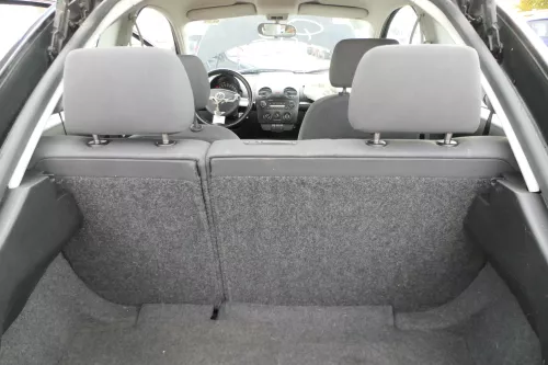 VW New Beetle 9C Sitz Sitze hinten Rückbank Rücksitzbank Lehne OHNE-Kopfstütz (181833)