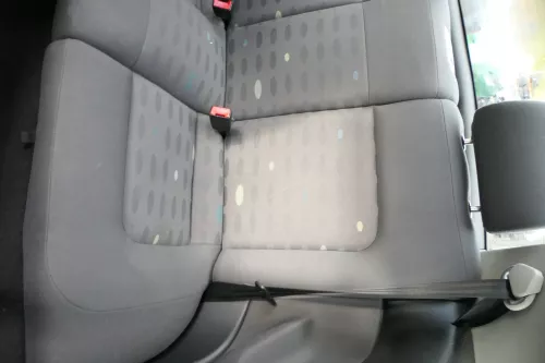 VW New Beetle 9C Sitz Sitze hinten Rückbank Rücksitzbank Lehne OHNE-Kopfstütz (181833)