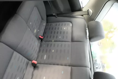 VW New Beetle 9C Sitz Sitze hinten Rückbank Rücksitzbank Lehne OHNE-Kopfstütz (181833)