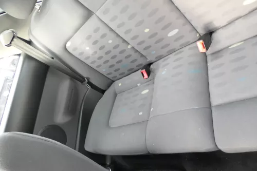 VW New Beetle 9C Sitz Sitze hinten Rückbank Rücksitzbank Lehne OHNE-Kopfstütz (181833)