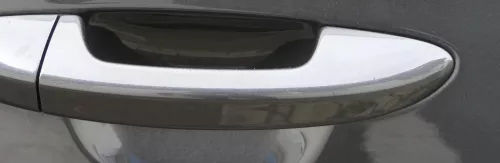 1x VW Passat 3C Türgriff Tür Griff vorne rechts außen braun LC8Z