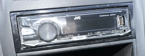 VW Golf 4 Bora T5 T4 Radio JVC KD-X141 MP3 WMA CD Player AUX (181943)