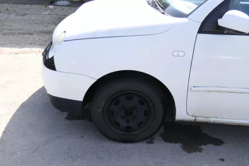 VW Lupo 6X Kotflügel vorne links weiß LB9A (182057)