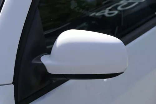 VW Lupo Arosa elektrischer Spiegel Außenspiegel links weiß LB9A (182058)