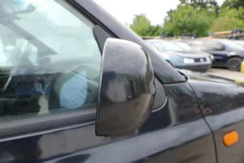 VW Golf 4 Cabrio 1E elektrischer Spiegel Außenspiegel rechts blau LC5H (182105)