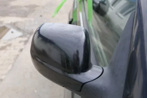 VW Golf 4 Cabrio 1E elektrischer Spiegel Außenspiegel rechts blau LC5H (182105)