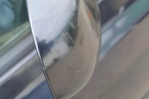 VW Golf 4 Cabrio 1E elektrischer Spiegel Außenspiegel rechts blau LC5H (182105)