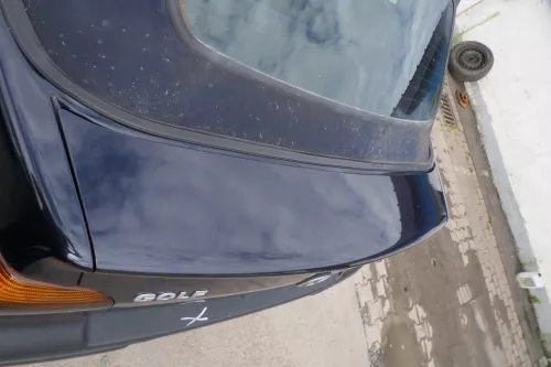 VW Golf 4 1E Cabrio Heckklappe Kofferraumklappe hinten Klappe blau LC5H (182106)