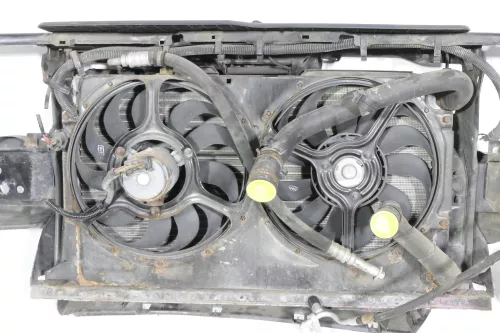 Golf 3 1H 1E Cabrio 4 Lüfterzarge Lüfter Kühlerlüfter Klima Doppellüfter