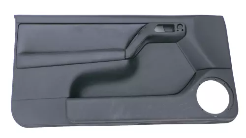 Golf 4 3 1E Cabrio 1E Türverkleidung Verkleidung Tür vorne links schwarz LEDER (182137)