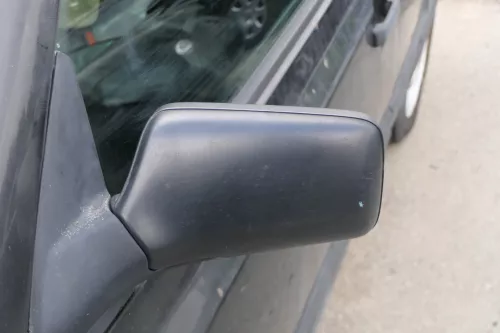 VW Golf 3 Cabrio 1E elektrischer Spiegel Außenspiegel links schwarz  (182149)