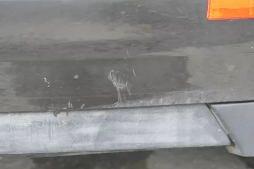 VW Golf 3 1H 1E Cabrio Limousine Stoßstange hinten Heckstoßstange schwarz LC9Z (182155)