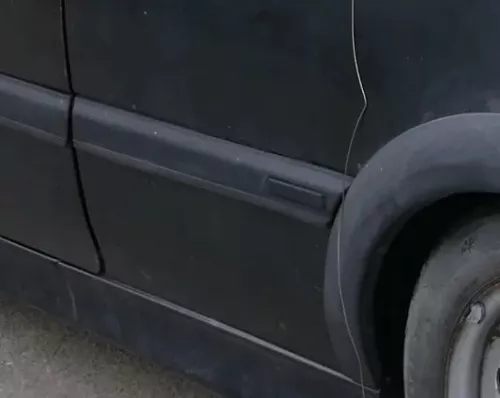 Golf 3 1E Cabrio Leiste Zierleiste Seite hinten links 2/3-Türer schwarz  Sport