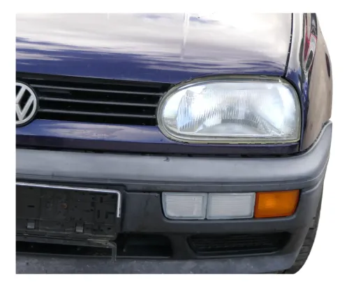 VW Golf 3 auch Cabrio Stoßstange vorne Stoßfänger vorn schwarz (182171)