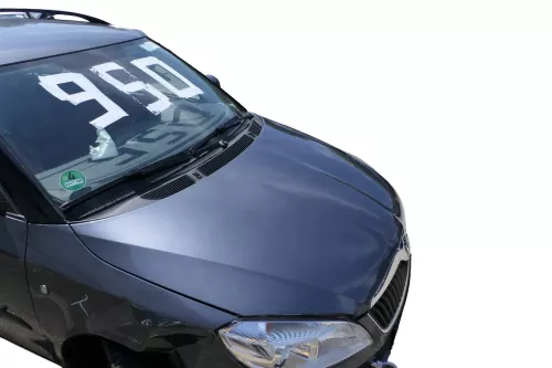 Skoda Fabia 5J Roomster Motorhaube Haube Klappe vorne grau LF8J (182238)