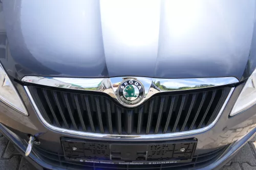 Skoda Fabia 5J Roomster Motorhaube Haube Klappe vorne grau LF8J (182238)