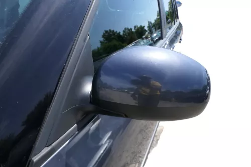 Fabia 5J elektrisch Spiegel Außenspiegel links mit Glas - grau LF8J (182243)