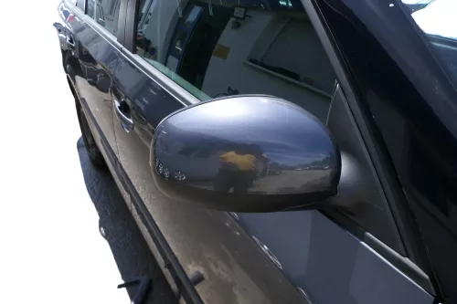 Fabia 5J elektrisch Spiegel Außenspiegel rechts mit Glas - grau LF8J