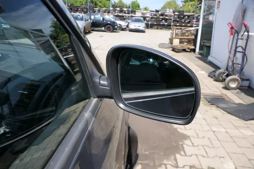 Fabia 5J elektrisch Spiegel Außenspiegel rechts mit Glas - grau LF8J (182244)