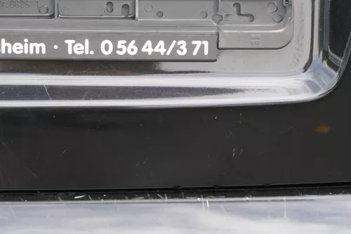 Skoda Fabia 6Y Schrägheck Stoßstange hinten Heckstoßstange schwarz LF9R (182298)