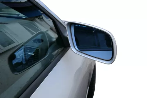 A3 8L elektrischer Spiegel Außenspiegel rechts silber LY7W Facelift 4/5-Tür (182332)