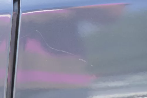 VW Polo 9N 9N3 Tür hinten links 4/5-Türer grau LC7V - ohne Anbauteile (182372)